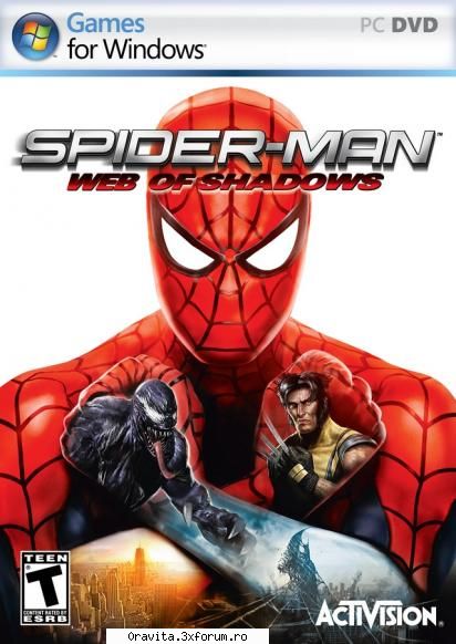 Spider Man Web of Shadows Rip-800 MB - Spider Man Web of Shadows Rip-800 MB When a - Cos De Gunoi !